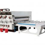 semi-auto three color printer slotter carton machine