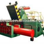 large metal baler