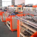 double lines sealing and cutting machine ( t-shirt bag making machine)