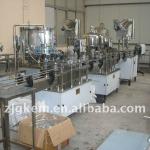 Automatic plastic bottle liquid filler production line