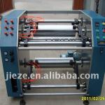 4-station PVC,LLDPE semi-auto stretch film rewinding machine