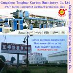 TB 3 layers corrugated carton cardboard production line box machine