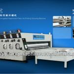 motor-driven corrugated paperboard flexo ink printer slotter