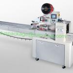 Cake automatic horizontal plastic film flow-wrapping machine