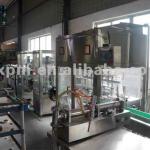 Guangzhou CX automatic filling capping labeling and sealing machine production line for liquid