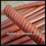 Red silicone flexible hose