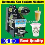 Portable Small Size Milktea Plastic Cup Sealer Machine from China,Easy Control Manual Plastic Cups Sealing Machine for Drinkery