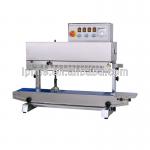 vertical continuous plastic 20-32cm bag sealing machine(print date function)