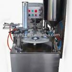 KIS-900 Rotary Type Bottle Filling &amp; Sealing Machine (sheet film)