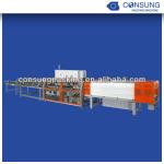Automatic sealing and shrink wrapping machine