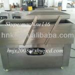 Double room vaccum packaging machine for snack food