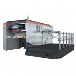 Semi-automatic platen die-cutting package machine