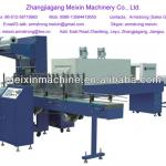 Full automatic PE Film shrink packaging machine for bottled drinks