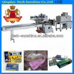Automatic shrink wrapping machine for carton box