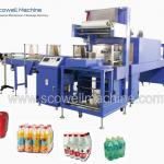 Full-automatic Hot Shrink Film Wrapping Machine For Bottle Beverage and Water