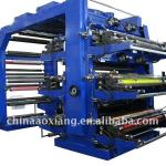 six colour flexographic printing machine