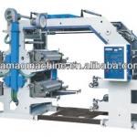 Craft Paper Roll 4 Colos Flexo PE Printing Machine / Letterpress Printing Machine