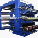 6 colors high speed flexo printing machine