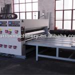 Chain feeding water base ink printer slotter machine