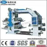 CE standard Zhuding full automatic Flexo printing machine 4 color