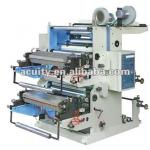 two colors normal speed flexo printing machine