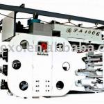 Stack type flexographic printing press