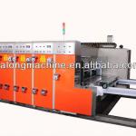 High speed flexo printer slotter die cutting carton printing machinery