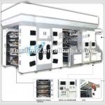 2012 High speed!!!Servomotor drive PLC control 8 colors flexographic printing machine/printer,T shirt printing machine