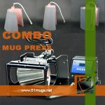 Combo Sublimation Transfer Mug Press