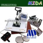 [Subcoating] 8 in1,6 in 1, 5 in 1 heat press machine,sublimation 8 in 1 combo heat press