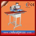 Pneumatic Double working position heat transfer machine T-shirts heat press machine