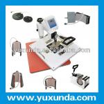 Large format print size 8 in 1 combo heat press machine