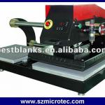 CE approved Double Location Shuttle pneumatic heat press