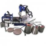 Combo T-shirt Heat Press Transfer Machine 8IN1(For Different Materials)