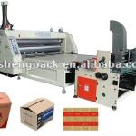 Automatic corrugated carton printer slotter machine