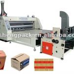 Automatic feeding carton flexo printing slotting machine