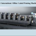 8 color high speed intermittent offset label printing machine/press
