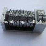 Excellent quality plunger numbering machine PNM253-7