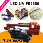 guangzhou gateway A1 8 color leather materials flatbed UV printer