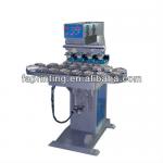 Four color Ink Cup Pad Printer with conveyor FA-P4/CK