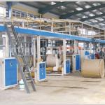 Corrugated sheets production line machine