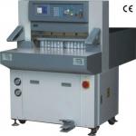 QZYK660W programa de control hidraulico doble papel doble MAQUNA DE CORTE de guia