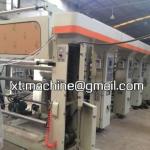 Rotogravure color printing machine