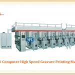 MLASY600-1200 Computerized High Speed 8 Color LDPE Gravure Printing Machine