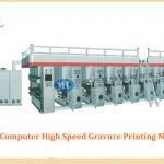 MLASY Computerized High Speed Gravure Printing Machine Price