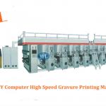 MLASY Computerized High Speed 8 Color PP Gravure Printing Machine