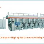 MLASY600-1200 Computerized High Speed 8 Color HDPE Gravure Printing Machine