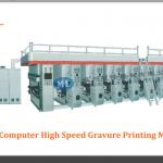 MLASY Computerized High Speed Eight Color Plastic Gravure Printing Machine