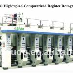 2011 6 colors high-speed Three motors plastic printing machine