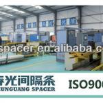 Hollow glass aluminium bar production line